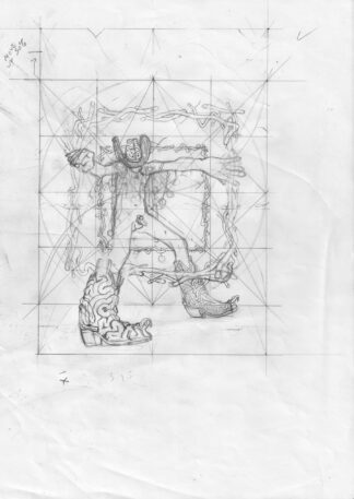 A Nude Cowboy Sketch - Connor Willumsen